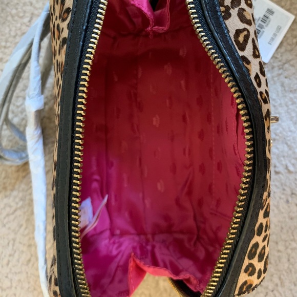 Juicy Couture Gold Lock Leopard Faux Fur Handbag - Picture 4 of 4